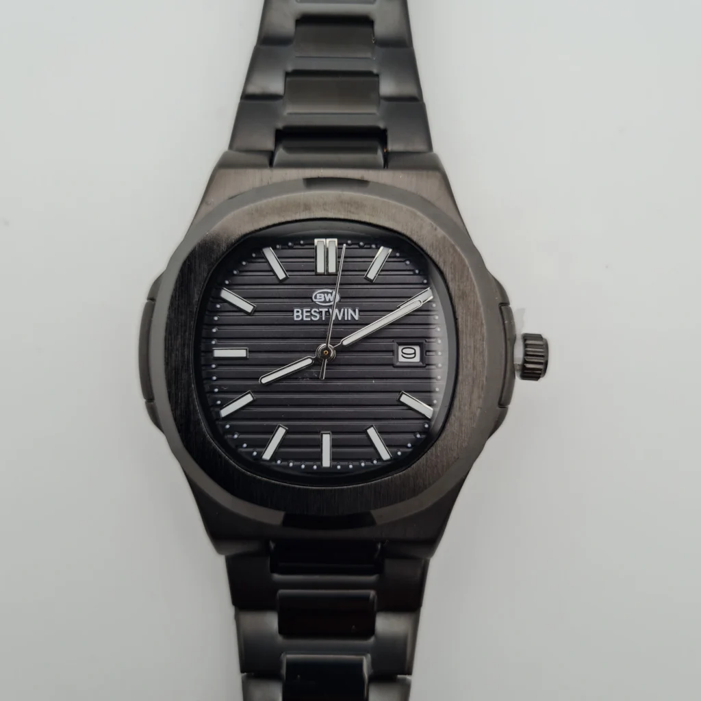 Bestwin Luxury Full Black Edition – Stainless Steel Designer Watch for Men