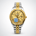 Rolex Oyster Perpetual Men’s Watch Two-Tone Gold & Silver Working Day-Date Premium Stainless Steel