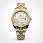 Rolex Oyster Perpetual Men’s Luxury Watch Two-Tone Gold & Silver Working Day-Date Stainless Steel & Water Resistant