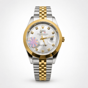 Rolex Oyster Perpetual Men’s Luxury Watch Two-Tone Gold & Silver Working Day-Date Stainless Steel & Water Resistant