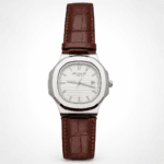 Patek Philippe Geneve – Classic White Dial with Premium Brown Leather Strap