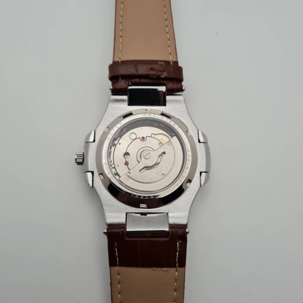 Patek Philippe Geneve – Classic White Dial with Premium Brown Leather Strap