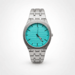 Men's Stainless Steel Watch with Blue Dial | Stylish Analog Watch for Men