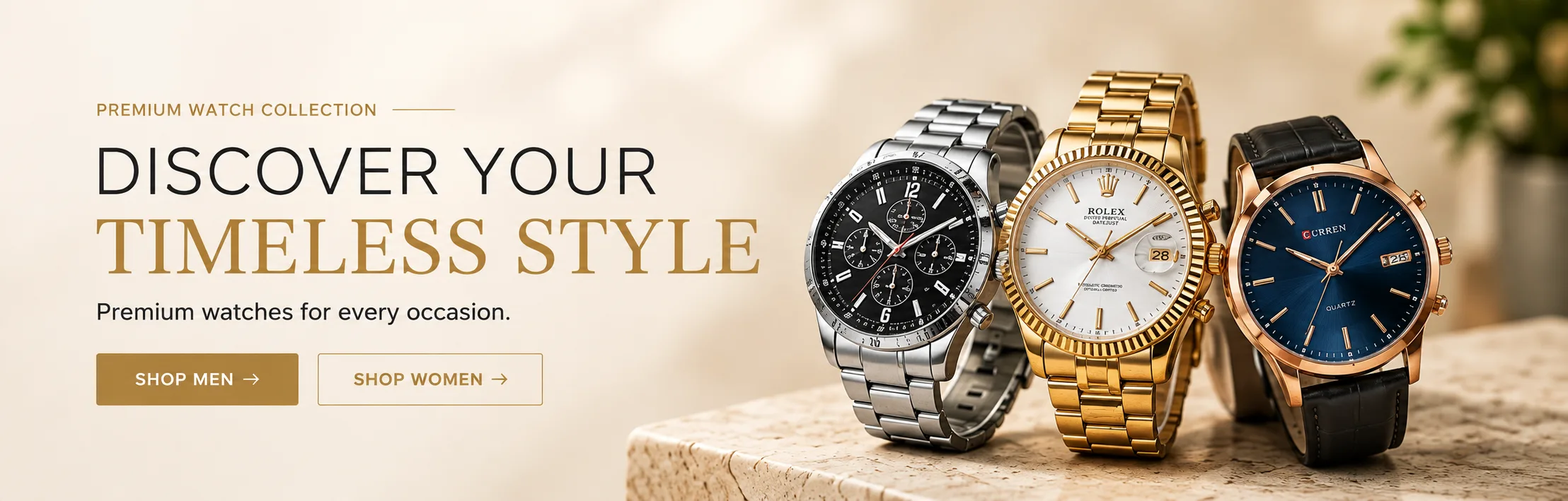 Timeless Style Watch Collection